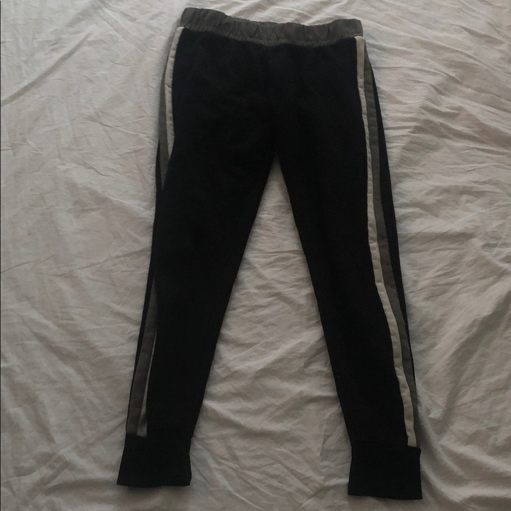 Rainbow Black & Gray Joggers | Comfy Lounge Pants